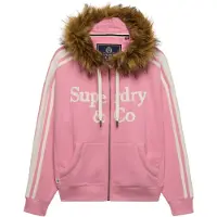 Superdry Sweat-shirt à Zip Vintage Fur Applique