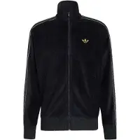 Adidas Veste en polaire 'Firebird' jaune clair / noir