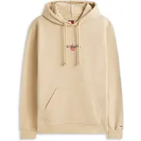 Tommy Hilfiger Sweat-shirt beige / rouge sang / noir / blanc
