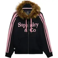 Superdry Sweat-shirt à Zip Vintage Fur Applique