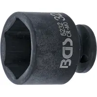 Bgs Douille ? choc 6 pans carr? 12.5 mm 1/2" taille 32 mm