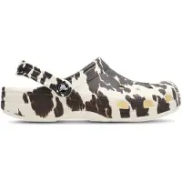 Crocs Sabots brun foncé / blanc