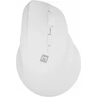 Natec Crake 2, droite, version verticale, optique, RF Wireless + Bluetooth, 2400 DPI, blanc