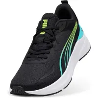 Puma Chaussure de sport 'Agile Lite' turquoise / vert clair / noir