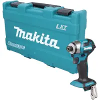 Makita Visseuse à chocs sans fil DTD 173 ZK 18 V, 180 Nm, 1/4", sans balais + mallette - sans batterie, sans chargeur