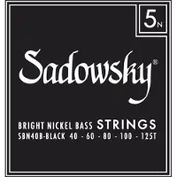 Sadowsky Black Label SBN-40B Jeux de 5 cordes basses
