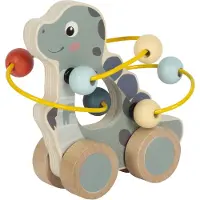 Small Foot Dinosaure à pousser avec circuit de motricité « Dino » FSC 100%