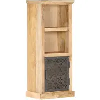 vidaXL Buffet avec porte 45x32x110 cm Bois de manguier solide