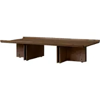 Audo Copenhagen Conrad Lounge Table Basse Dark Stained Oak