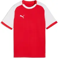 Puma T-Shirt fonctionnel 'TeamLiga26 Matchday' rouge / blanc