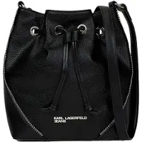 Karl lagerfeld JEANS Poche ventrale 'Rebel' noir