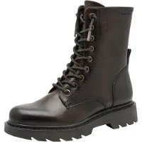 Tamaris Bottines à lacets brun foncé