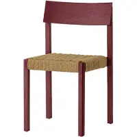 Audo Copenhagen Mauro Chaise de Salle à Manger French Red Oak | Paper Cord