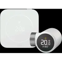 Tado Thermostat Connecté Filaire X Kit de Démarrage 2e Génération + 1 Tête Thermostatique