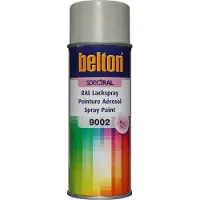 Belton Peinture aérosol RAL 9002 blanc gris brillant 400ML SPECTRAL
