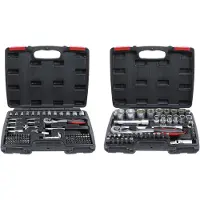 Bgs Coffret de douilles 6,3 mm (1/4") + 12,5 mm (1/2") en pouces 174 pièces (1/2", 1/4", 11/16", 11/32", 13/32", 15/16", 19/32", 3/16", 3/4", 3/8", 5/16", 5/32", 5/8", 7/16", 7/32", 7/8", 9/16", 9/32")