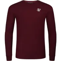 SikSilk T-Shirt bordeaux