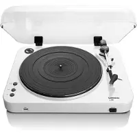 Lenco Platine vinyle avec encodage USB direct L-85 White Blanc