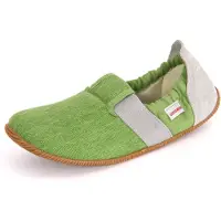 Giesswein Pantoufle ' Söll' gris / vert gazon