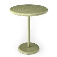 Tom Dixon Groove Outdoor Petite Table Ronde Moss