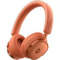 Baseus Casques sans fil supra-auriculaires Inspire XH1 Sound by Bose, réduction active du bruit adaptative, Dolby Audio, Bluetooth 6.1, autonomie de 100 heures, Sunset Coral