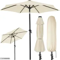 Kingsleeve Parasol inclinable diamètre 200cm