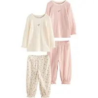 Next Pyjama beige / rose clair