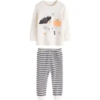 Next Pyjama 'Halloween Characters' menthe / orange / noir / blanc