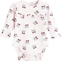 Cool Club Barboteuse / body violet foncé / rose pastel