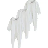 Next Pyjama vert clair / pêche / blanc