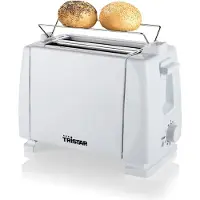 Tristar BR-1009 Toaster - 2 Scheibe(n) - Weiß - Drehregler - 650 W - 840 g - 144 Stück(e) (BR-1009)