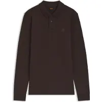 BOSS Polo Slim en piqué de coton stretch