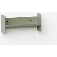 TIPTOE Pli Slim Steel Étagère Murale 30 x 10 cm | Eucalyptus Grey