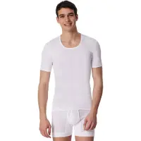Schiesser Maillot de corps blanc