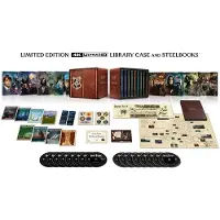 Import The Harry Potter Collection 25th Anniversary SteelBook Blu-ray 4K Ultra HD