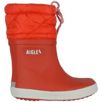 Aigle Bottes neige enfant GIBOULEE garcons - Rouge - 37