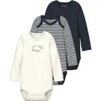 Name it Barboteuse / body saphir / noir / blanc