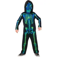 Rubies Déguisement - Neon Green Skeleton - - 3-4 ans (98-104) - Costumes