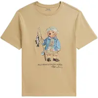Ralph Lauren T-shirt enfant KNIT-T-SHIRT garcons - Beige - 8 ans