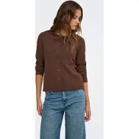 ONLY Cardigan 'ONLOLIVIA' brun foncé