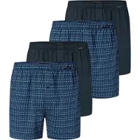 Schiesser Boxers 'Multi' bleu foncé / noir