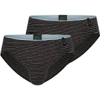 Schiesser Slip ' Long Life Soft ' graphite