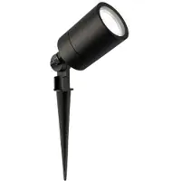 LEDVION LED Extérieur Spot IP65 3W 6500K GU10 dimmable piquet