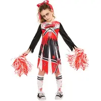 Rubies Déguisement - Zombie Cheerleader - - 5-6 ans (110-116) - Costumes