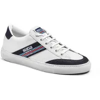 Sparco 0012B3MR40BIBM S-Time Martini-R Sneakers Taille 40 Blanc, Bottes pour adultes unisexes, Multicolore, EU