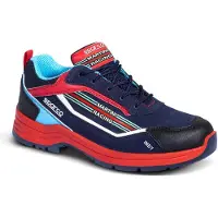 Sparco Chaussures de sécurité 07537MR Indy Sanremo ESD S3S SR, bleu/rouge, 45