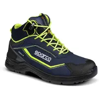 Sparco Chaussures de sécurité 07541BMGF Indy Richmond S1PS SR FO Bleu/Jaune 45