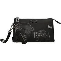 Anekke sac à épaule bandoulière sac à poignet Iron Crossbody Bag Multicolor noir