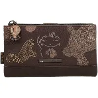 Anekke porte-monnaie Voyage RFID Wallet Multicolor brun