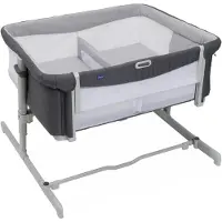Chicco Next2me Twins Co-sleeping Crib Gris Enfants